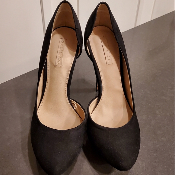 Zara Shoes - Zara Suede Heels